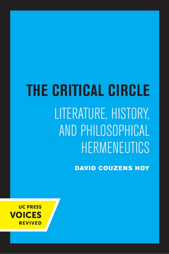 Front cover_The Critical Circle