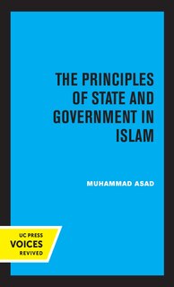 Front cover_The Principles Of State And Government In Islam