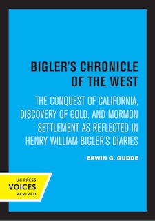 Front cover_Bigler's Chronicle of the West