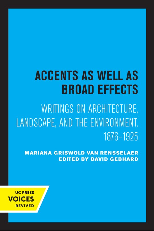 Couverture_Accents as Well as Broad Effects