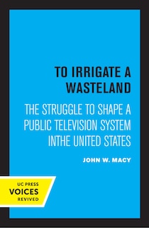 Front cover_To Irrigate A Wasteland