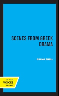 Couverture_Scenes From Greek Drama