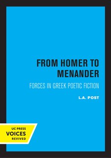 Couverture_From Homer To Menander