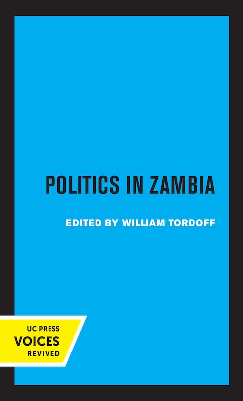 Front cover_Politics In Zambia
