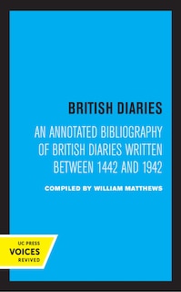 Front cover_British Diaries