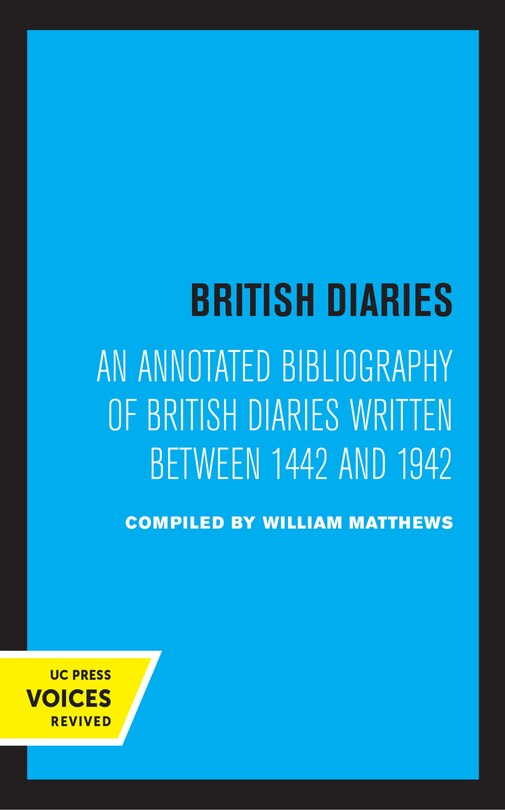 Front cover_British Diaries
