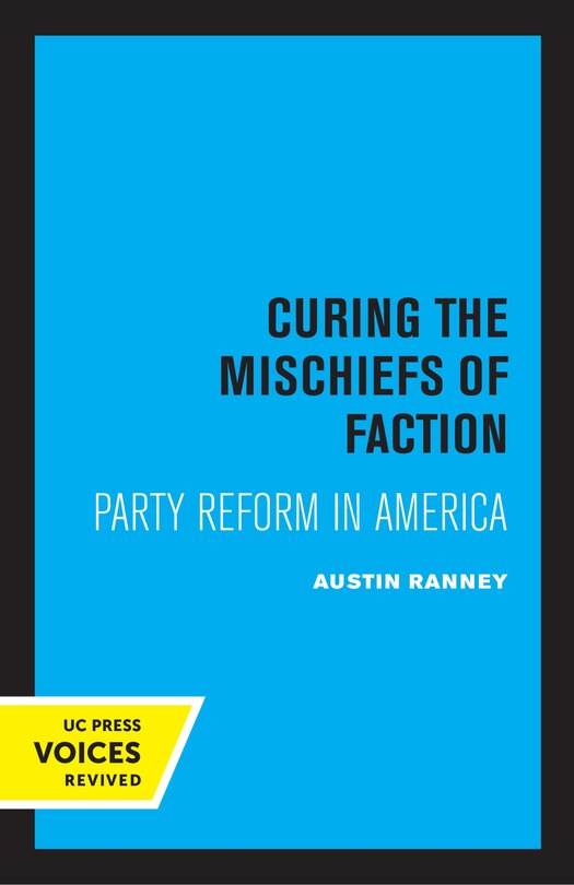 Front cover_Curing The Mischiefs Of Faction