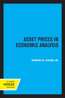Front cover_Asset Prices in Economic Analysis