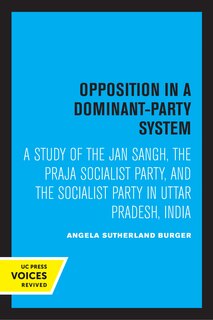 Couverture_Opposition in a Dominant-Party System