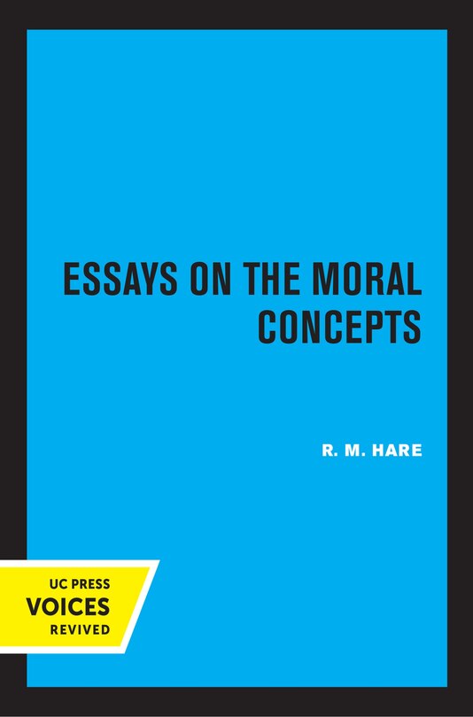 Couverture_Essays On The Moral Concepts