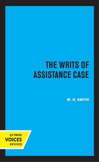 Couverture_The Writs Of Assistance Case