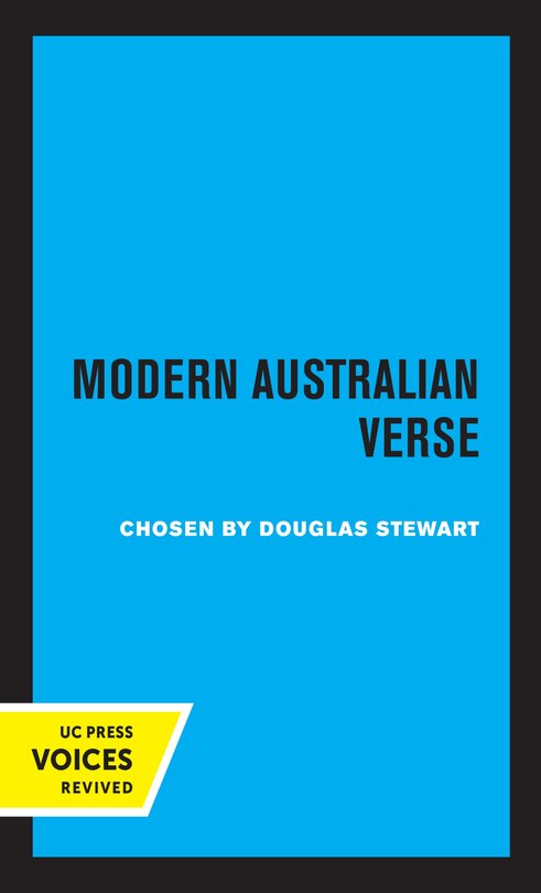 Front cover_Modern Australian Verse