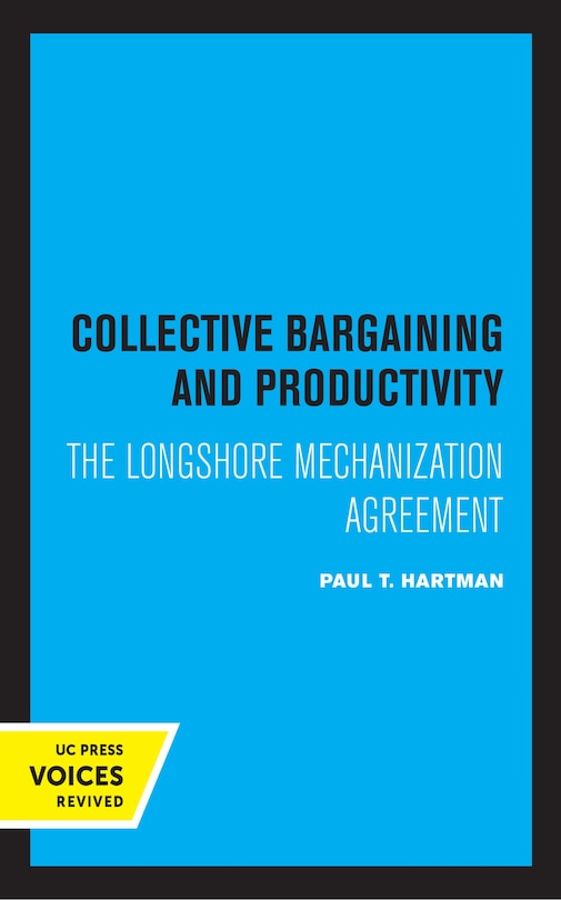 Couverture_Collective Bargaining And Productivity