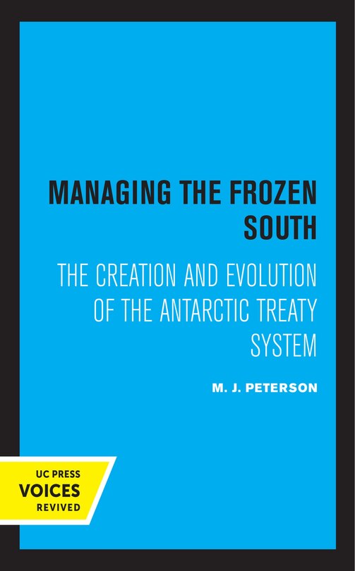 Front cover_Managing The Frozen South