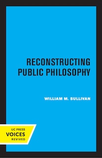 Front cover_Reconstructing Public Philosophy