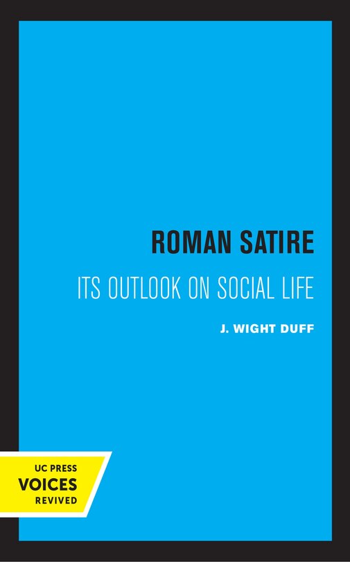 Front cover_Roman Satire