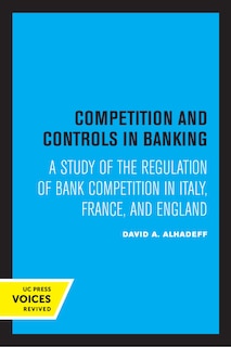 Front cover_Competition and Controls in Banking