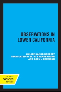 Couverture_Observations in Lower California