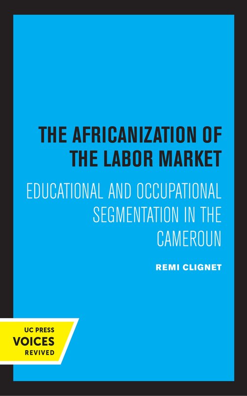 Front cover_The Africanization Of The Labor Market