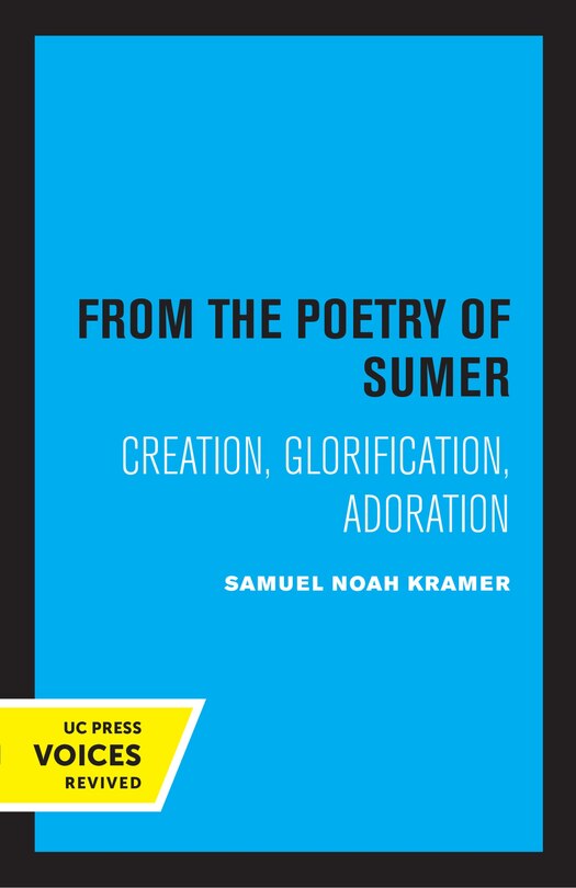 Front cover_From the Poetry of Sumer