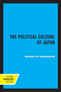 Front cover_The Political Culture of Japan