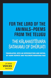 Front cover_For The Lord Of The Animals-poems From The Telugu
