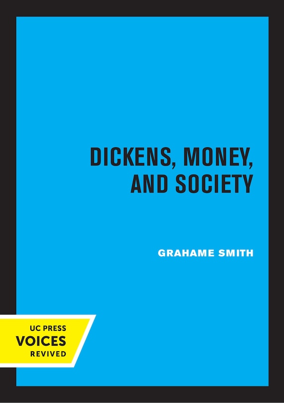 Front cover_Dickens, Money, and Society