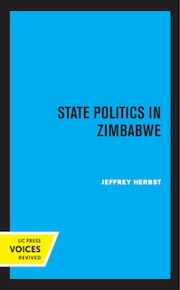 Front cover_State Politics In Zimbabwe