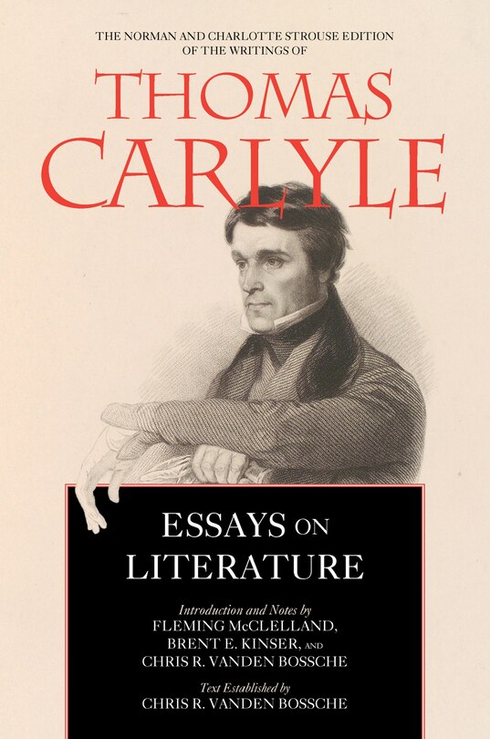 Front cover_Essays On Literature