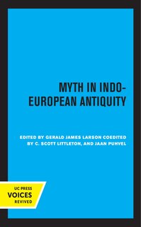 Front cover_Myth In Indo-european Antiquity