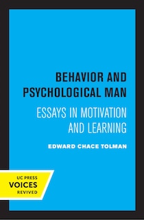 Front cover_Behavior and Psychological Man