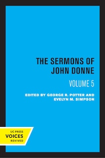 Couverture_The Sermons Of John Donne, Volume V