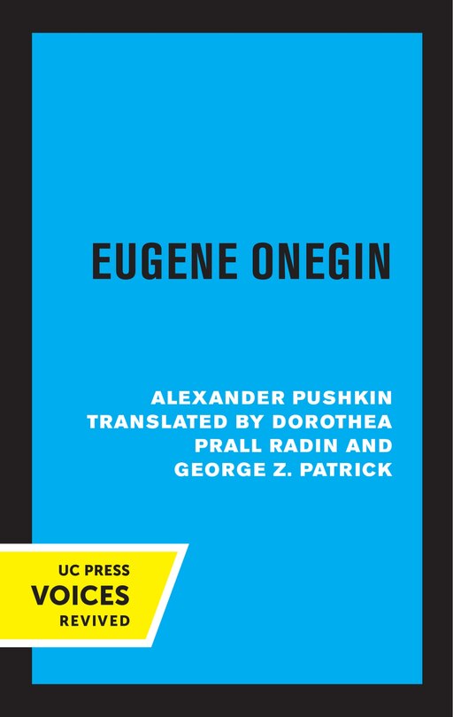 Front cover_Eugene Onegin