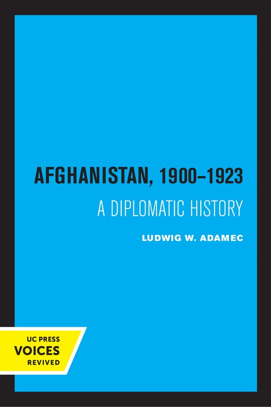 Couverture_Afghanistan 1900 - 1923