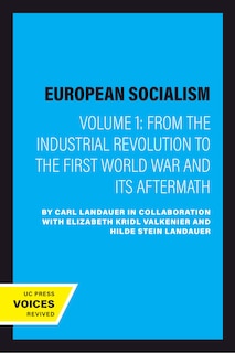 Couverture_European Socialism, Volume I