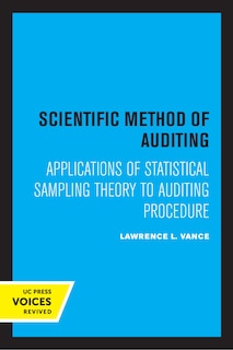 Front cover_Scientific Method for Auditing