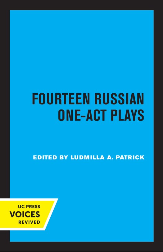 Front cover_Fourteen Russian One-Act Plays