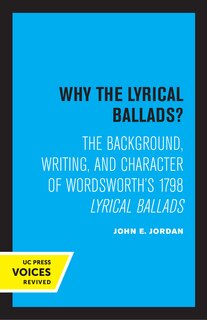 Front cover_Why the Lyrical Ballads?