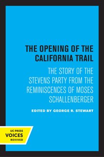 Couverture_The Opening of the California Trail