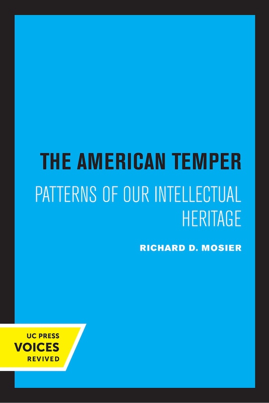 Front cover_The American Temper