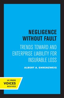 Front cover_Negligence Without Fault