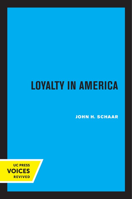 Front cover_Loyalty in America