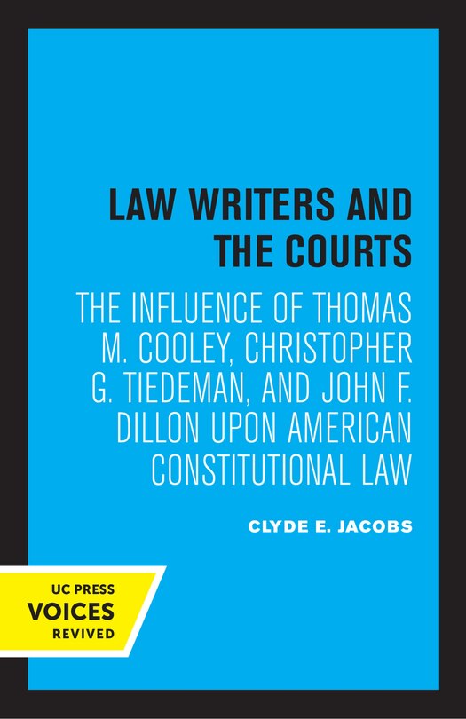 Front cover_Law Writers and the Courts