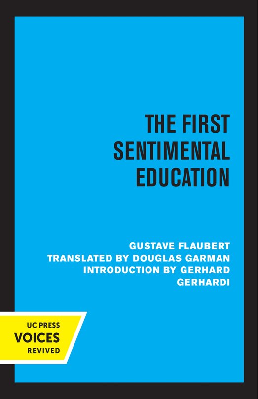 Front cover_The First Sentimental Education