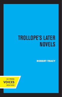 Front cover_Trollope's Later Novels