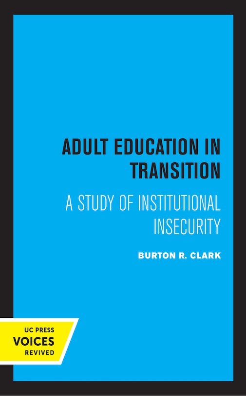 Front cover_Adult Education In Transition