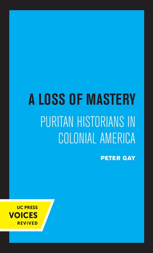 Couverture_A Loss Of Mastery