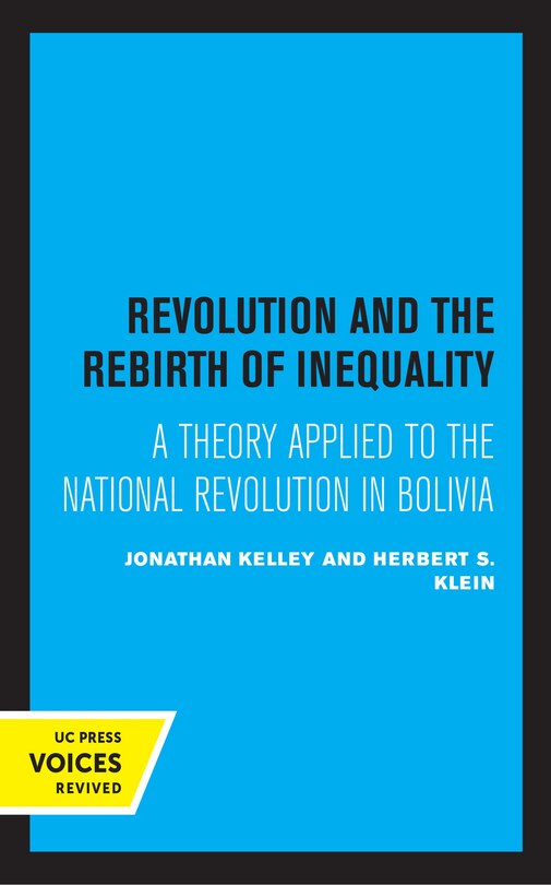 Couverture_Revolution And The Rebirth Of Inequality