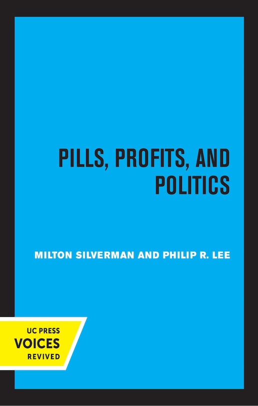 Couverture_Pills, Profits, And Politics