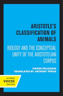 Couverture_Aristotle's Classification Of Animals